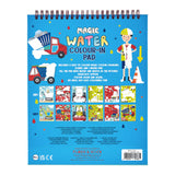 Floss & Rock Renk Değiştiren Water Magic Boyama Kitabı - Construction