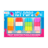 Ooly Icy Pops 4'lü Kokulu Silgi Seti