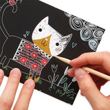 Ooly Mini Scratch & Scribble - Cutie Cats