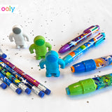 Ooly Astronot 3'lü Silgi Seti
