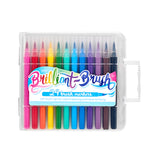 Ooly Brilliant Brush Fırça Uçlu 24'lü Keçeli Kalem