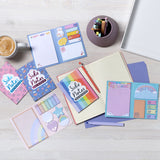 Ooly Side Notes Yapışkanlı Etiket Seti - Pastel Rainbows