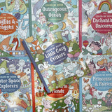 Ooly Boyama Kitabı - Princesses & Fairies