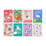 Ooly Pocket Pal Mini 8'li Defter Seti - Funtastic Friends