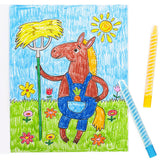 Ooly Boyama Kitabı - Little Farm Friends