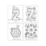 Ooly Boyama Kitabı - 123 Shapes & Numbers