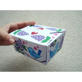 Gift Boxes to Colour And Make: Birds and Blossom