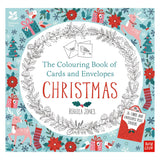 The Colouring Book of Cards and Envelopes: Christmas