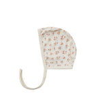 Quincy Mae Pointelle Bebek Başlığı | Blush Floral