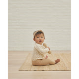 Quincy Mae Pointelle Yandan Çıtçıtlı Body | Blush Floral