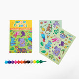 Ooly Mini Traveler Boyama & Aktivite Çantası - Jungle Friends