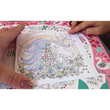 The Colouring Book of Cards and Envelopes Unicorns and Rainbows