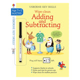 Key Skills Wipe-Clean Adding and Subtracting 7-8