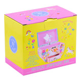 Floss & Rock Müzikli Oval Mücevher Kutusu - Rainbow Fairy