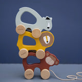 Trixie Ahşap İpli Oyuncak - Mr. Polar Bear