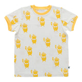 Little Yucca Sporty Tshirt | Yellow
