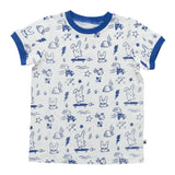 Little Yucca Sporty Tshirt | Midnight Blue