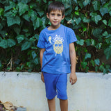 Little Yucca Comfy Tshirt | Lavender Blue