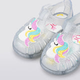 Igor S10309 Tobby Gloss Unicornio Çocuk Sandalet | Transparente Glitter