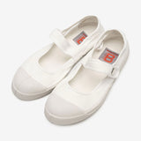 Bensimon Ballerine Mary Jane Çocuk Ayakkabı | Blanc
