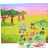 Ooly Set The Scene Transfer Çıkartma Seti - Jungle Journey