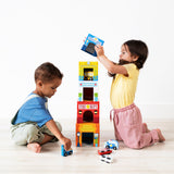 Ooly Stackables Karton Blok Oyun Seti - Busy City