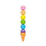 Ooly Rainbow Scoops 6 Renkli Silinebilir Mum Boya