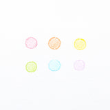 Ooly Rainbow Scoops 6 Renkli Silinebilir Mum Boya