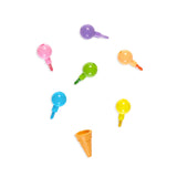 Ooly Rainbow Scoops 6 Renkli Silinebilir Mum Boya