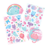 Ooly Kokulu Çıkartma Seti - Fluffy Cotton Candy