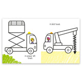First Colouring Trucks