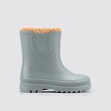 Igor W10290 Tokio Borreguito Çocuk Kürklü Yağmur Botu | Verde Green
