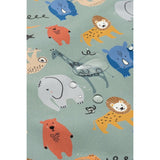 Miela Kids Su Tutmaz Softshell Desenli Ceket | Mint Jungle