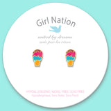 Girl Nation Küpe - Triple Scoop