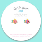 Girl Nation Küpe - Rainbow Fish