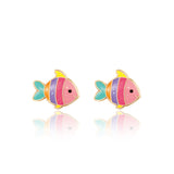 Girl Nation Küpe - Rainbow Fish