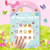 Girl Nation Bileklik ve Tırnak Sticker Seti - Sweet Shop