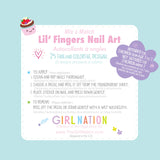 Girl Nation Bileklik ve Tırnak Sticker Seti - Sweet Shop