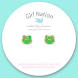 Girl Nation Küpe - Fancy Frog