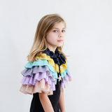 Mimi & Lula Rainbow Ruffle Pelerin