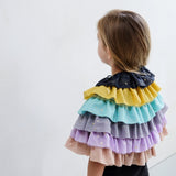 Mimi & Lula Rainbow Ruffle Pelerin
