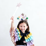 Mimi & Lula Rainbow Ruffle Pelerin