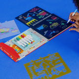 Floss & Rock Chalk Board Eskiz Kitabı - Construction