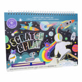 Floss & Rock Scratch and Play Aktivite Kitabı - Space