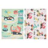 Ooly Pad Duo 2'li Resim Defteri - Dragon Racetrack