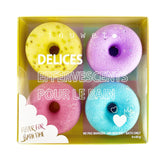Inuwet Coffret Donuts Fizzers - 4'lü Donut Banyo Sabunu Seti