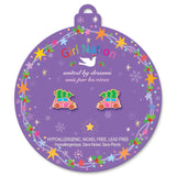Girl Nation Holiday Studs Küpe - Car with Tree
