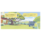 Bluey Let's Play Outside Magnet book