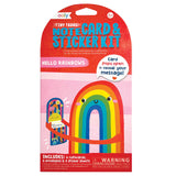 Ooly Tiny Tadas! Not Kartları ve Çıkartma Seti - Hello Rainbows