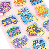 Ooly Stickiville Çıkartmalar - Cute Cameras